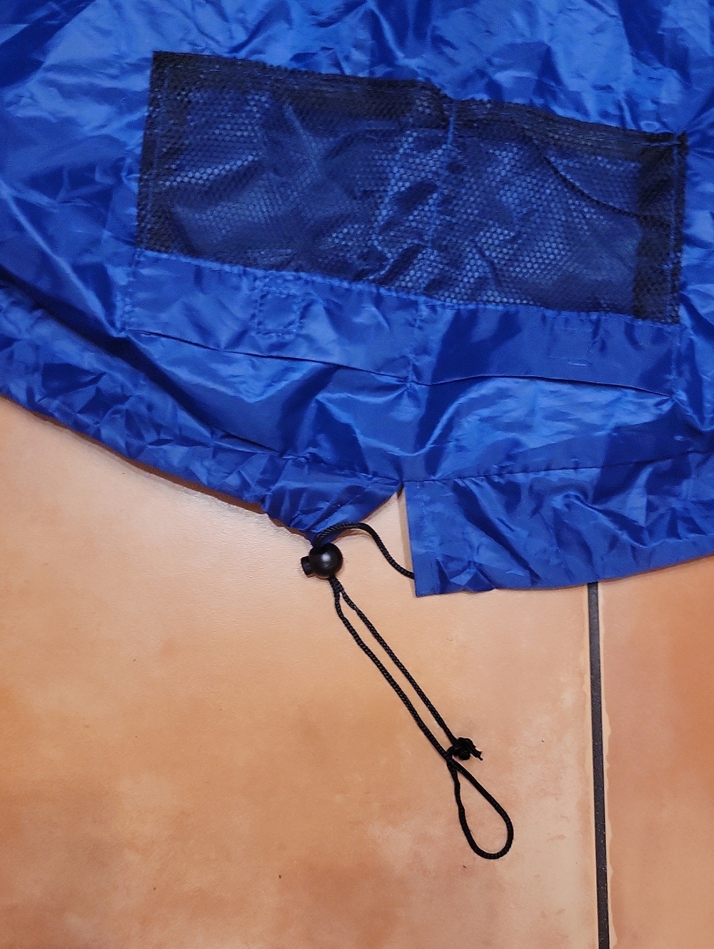 Large Blue Drawstring Toy Storage Bag - Picture 3 of 4